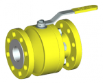 High pressure flanged ball valves type WK 5b