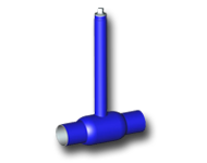 Underflow ballcocks for preinsulation type WKN